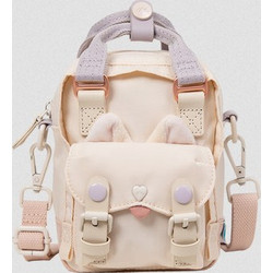 Σακίδιο Doughnut Macaroon Tiny Fairies & Friends Series Crossbody Bag Sheer Pink x Powder Purple | D226FF-085130-F