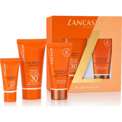 Lancaster Sun Beauty Body Milk Spf30 50ml + Tan Maximizer After Sun Lotion 50ml + Sun Beauty Face Cream Spf30 3ml)