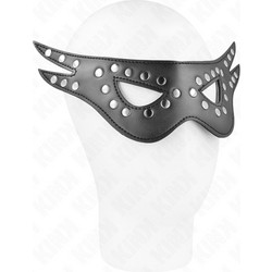SEXY LEATHERETTE MASK MODEL 1 27 x 13 CM - KINK