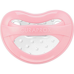Curaprox Baby Size 0+ Months πιπίλα για παιδιά από τη γέννηση Pink 1 τμχ