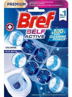 WC Block Self Chlorine Bref (Συσ./2x50g)