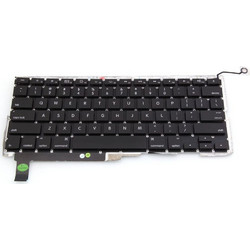 Πληκτρολόγιο για Macbook Pro Unibody A1286/2008/MB470/MB471, US, μαύρο