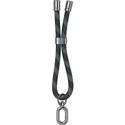 USAMS κορδόνι καρπού για κινητά ZB317, 34cm, universal, μαύρο