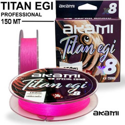 ΝΗΜΑ AKAMI TITAN EGI 8X 150m PINK