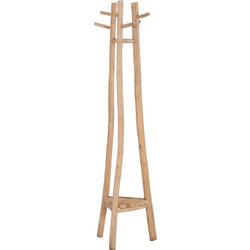 Homemarkt ΚΑΛΟΓΕΡΟΣ ΜΕ 3 ΚΟΛΩΝΕΣ TRIDEM HM4881 ΞΥΛΟ TEAK ΣΕ ΦΥΣΙΚΟ 52x52x200Υεκ
