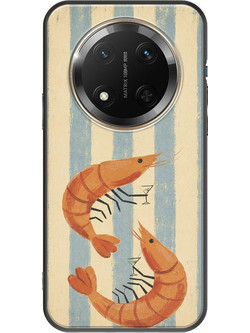 Θήκη Salt & Stripe Collection - The Tide Honor Magic 7 Lite 5G Black TPU (Μαύρη Σιλικόνη)