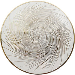 Σουπλά Spirale 027.1790694 Φ38cm White-Gold PVC