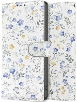 Θήκη Tech-Protect Wallet Samsung Galaxy A57 5G springs flowers