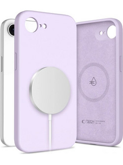 Θήκη Tech-Protect Liquid Silicone MagSafe Apple iphone 16E/17Emauve