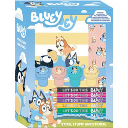 Bluey 14-Piece Creative Colouring Set