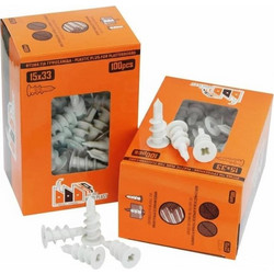 Αυτοδιάτρητο βύσμα γυψοσανίδας HARD PLAST 15x33mm