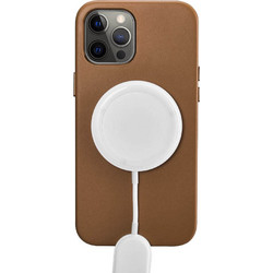 iCarer Leather Genuine Back Cover Brown (iPhone 12 Pro Max)