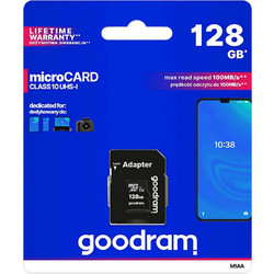 GoodRam M1AA microSDXC 128GB Class 10 U1 UHS-I + Adapter