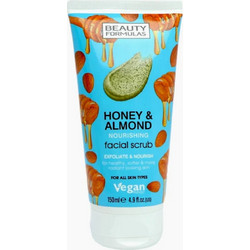 Beauty Formulas Honey & Almond Scrub Προσώπου 150ml