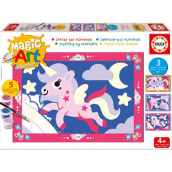 SET NUMBER ART +4 UNICORNIOS FSC 20288