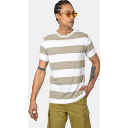 Ανδρικό Ριγέ T-shirt Normal Fit - Άνεση & Εύκολο Styling - ΜΠΕΖ