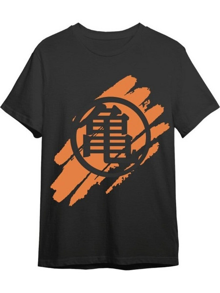 Dragon Ball T-Shirt Logo Kame Black Size L