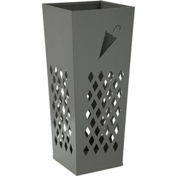 ΟΜΠΡΕΛΟΘΗΚΗ ΜΕΤΑΛΛΙΚΗ ΧΡΩΜΑΤΟΣ ΓΚΡΙ 19X19X48ΕΚ