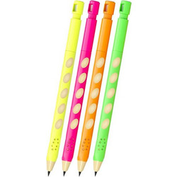 ERICH KRAUSE ΜΗΧΑΝΙΚΟ ΜΟΛΥΒΙ 2MM ΜΕ ΞΥΣΤΡΑ GRIPLINE NEON 65564 ASS