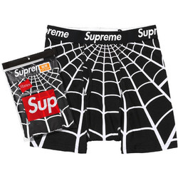 Supreme Hanes Spider-Man Ανδρικά Μποξεράκια Σετ 2Pack Μαύρα