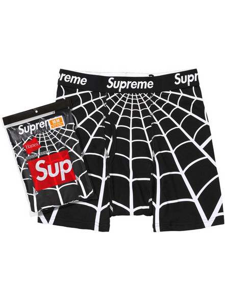 Supreme Hanes Spider-Man Ανδρικά Μποξεράκια Σετ 2Pack Μαύρα
