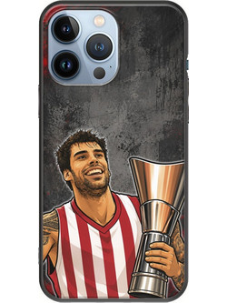 Θήκη Kings of Europe Legends - Saint George iPhone 13 Pro Black TPU (Μαύρη Σιλικόνη)