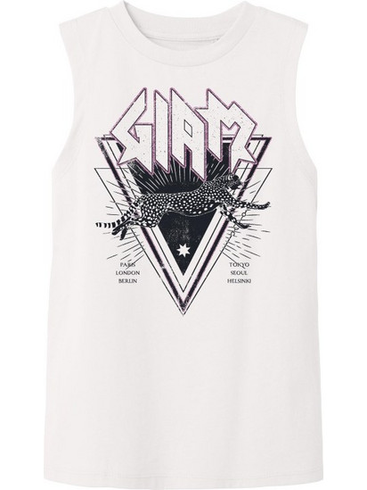 Name It Παιδικό T-Shirt Αμάνικο Λευκό 13202655