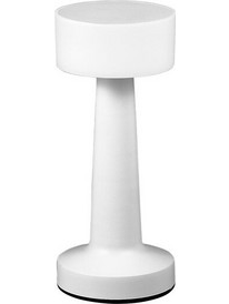 Darwin DRW-210W Λευκό Επαναφορτιζόμενο Επιτραπέζιο Φωτιστικό LED 3.5W 21cm Φυσικό Λευκό