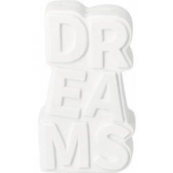 Κουμπαράς Dreams RD0018663 7,5x5,3x13cm White Raeder Πορσελάνη
