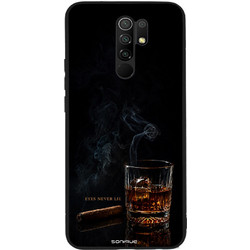 Sonique Men's Edition Back Cover με Σχέδιο «Eyes Never Lie» (Xiaomi Redmi 9)