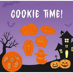 Legami Φόρμες Κοπής Μπισκότων Με Θέμα Halloween Cookie Cutters Σετ 5 Διαφορετικά Σχέδια HCC0001