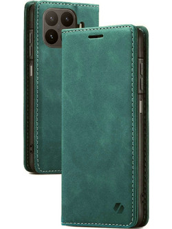 Θήκη Xiaomi 17T Pro Spacecase Wallet Πορτοφόλι - Green (5905719142377)