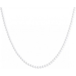 Luca Barra Κολιέ Χρυσό από Ατσάλι με Πέρλες 3.5mm CK2275