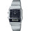 Casio Vintage Ανδρικό Ρολόι Χρονογράφος με Ασημί Μεταλλικό Μπρασελέ AQ-800E-1AEF