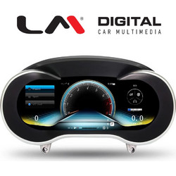 LM DIGITAL LM CLUSTER BZ9311 12,3Inc Ψηφιακο Ταμπλω Για Μercedes C Class W205 20162019 & Mercedes Glc