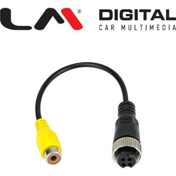 LM DIGITAL BC ADAPT1 Αντπάπτορας Για Συνδεση Καμερας Rca Σε Μονιτορ Με Κονεκτορα 4Pin