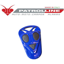 PATROLLINE MAX COV-BN Σετ Καπακια Τηλεχειριστηριου Talisman Μπλε-Μαυρο Για Συναγερμο Μοτο Patrlline Max