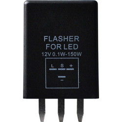M-TECH RE104/MT LED FLASHER (ΦΛΑΣΙΕΡΑ) 12V 0,1-150W 4 ΕΠΑΦΩΝ (L+) mTECH - 1 Τεμ