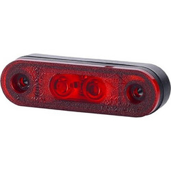M-TECH WMLHOR958/MT ΦΩΣ ΟΓΚΟΥ LD958 12/24V 2LED HORPOL ΚΟΚΚΙΝΟ (7,9 x 2,4 cm) -1ΤΕΜ