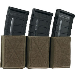Τριπλή Θήκη Γεμιστήρα Warrior Assault ELASTIC MAG Pouch Coyote