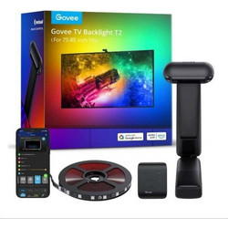 Govee Smart Ταινία LED Backlight T2 Wi-Fi Τηλεόρασης 12V RGB Φως 5m με Τροφοδοτικό και WiFi Controller H605C