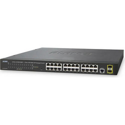 Planet GS-4210-24T2S Managed L2 Switch με 24 Θύρες Ethernet 1000Mbps και 2 SFP θύρες