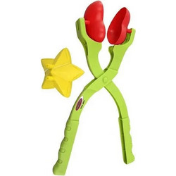 Χιονόμπαλα Jamara Snowball Puncher Heart Star 2in1 Colorful 3+