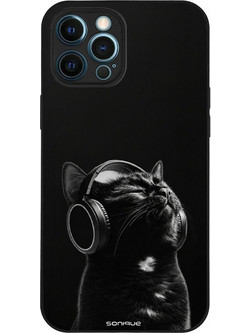 Sonique Men's Edition Θήκη Audio Kitten Black (iPhone 12 Pro Max)