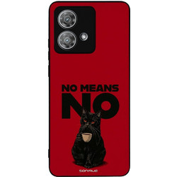 Sonique Men's Edition Θήκη με Σχέδιο «No Means No» (Motorola Edge 40 Neo 5G)