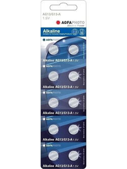 AgfaPhoto Alkaline Power AG13 LR44 10τμχ