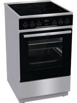 Gorenje GEC5C61XPA Κουζίνα Ηλεκτρική 70lt με Κεραμικές Εστίες 50cm