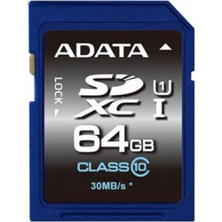 Adata Premier SDXC 64GB Class 10 U1 UHS-I