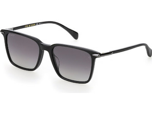 Rag & Bone RNB5028/G/S 807/WJ Ανδρικά Γυαλιά Ηλίου Τετράγωνα Μαύρα με Μαύρο Φακό