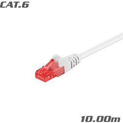 Goobay U/UTP Cat.6 Καλώδιο Δικτύου Ethernet 10m White 68634